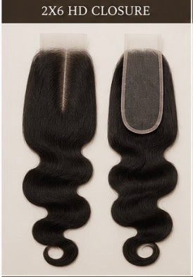 Virgin 2x6 HD Closure